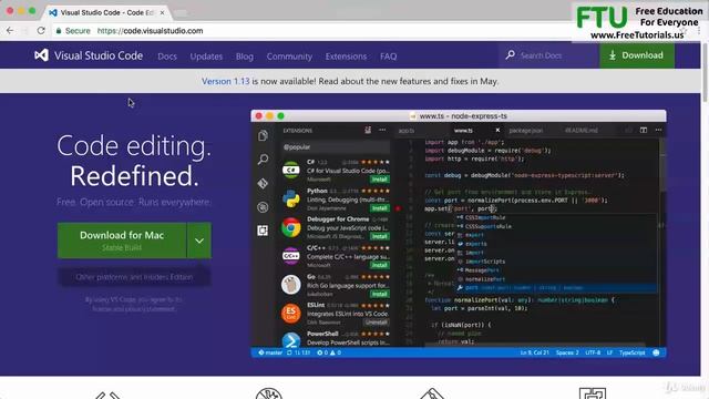 2 Installing Visual Studio Code смотреть онлайн