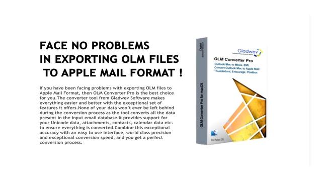 Export OLM Files to Apple Mail Format - Gladwev Software is Ultimate смотреть онлайн