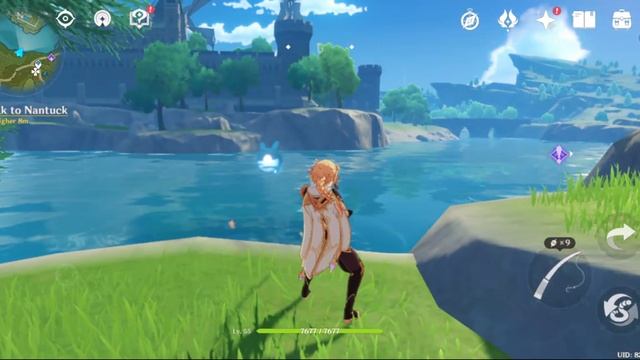 Aether gone fishing? | Genshin Fishing - Mobile #GenshinFishing смотреть онлайн