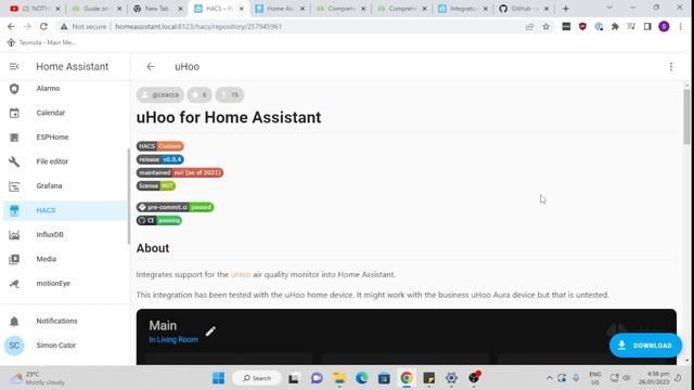 Does the uHoo Air Quality Sensor work with Home Assistant? смотреть онлайн