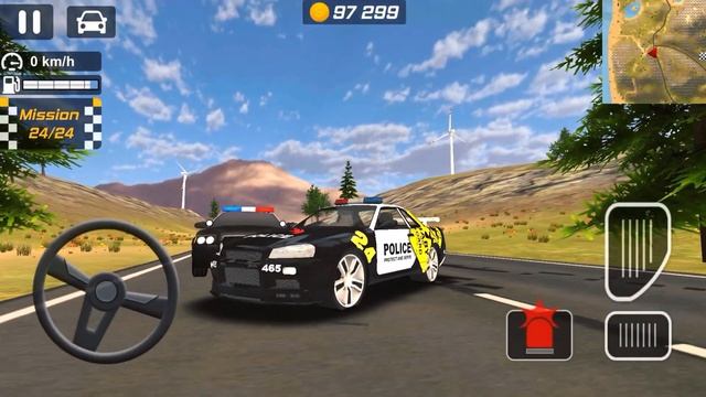 Police Drift City Driving Simulator Games Android Gameplay смотреть онлайн