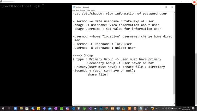 Linux Command Line Tutorial For Beginners | Linux | CentOS (part 4)_LectureNote5 смотреть онлайн