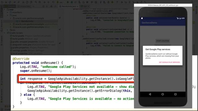 MCS: 70. Working with Android Geofences смотреть онлайн