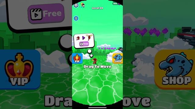 Kaiju Run 🐲🦍🦖All Levels iOS Gameplay Walkthrough ( Level 33-34 ) MobileGameplayDaily смотреть онлайн
