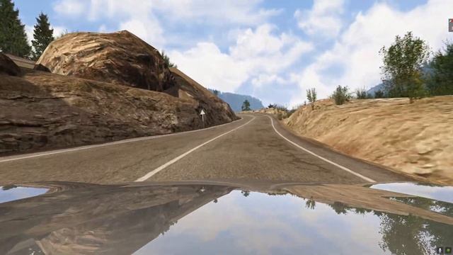 Maserati Alfieri on spain roads. Asseto Corsa Tajo смотреть онлайн