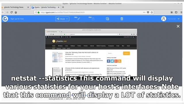 How to use netstat in GNU/Linux - gHacks Tech News смотреть онлайн