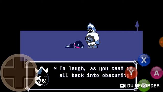 Deltarune in android (fight with king) ( • ̀ω•́ ) смотреть онлайн