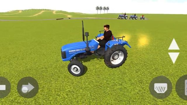 Indian Tractor Driving 3D Tractor wala farming gameplay swaraj tractor 2023 android game смотреть онлайн