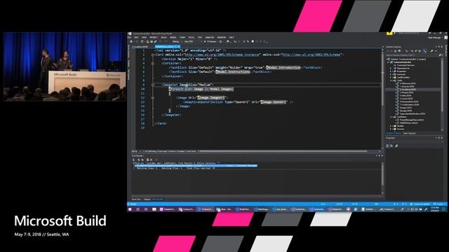 Microsoft Build 2018 Adaptive Cards in Bots, Windows, Outlook and your own applications смотреть онлайн