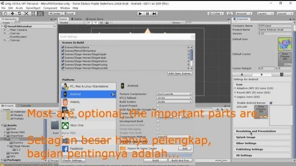 How To Build Android APK With Unity 2021 Easy and Simple : How To Make Games With Unity