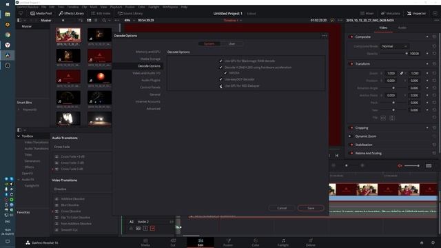 Blackmagic Design DaVinci Resolve Media Offline Problem & Render Job Failed How To FIX H265 HEVC bug смотреть онлайн
