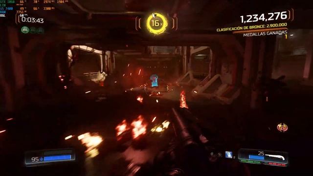 Doom (2016) Gameplay en i5 7400 y Geforce GTX 1060(3GB) смотреть онлайн