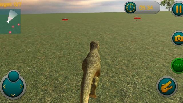 Best Dino Games - Wild Hungry Dinosaur Simulation Dino Hunger Game Android Gameplay смотреть онлайн