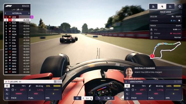F1 Manager 2023 | Ferrari | EP170 S08 Imola смотреть онлайн