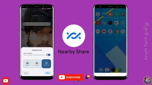 How to transfer files on Nearby Share in tamil / how to use Nearby Share in mobile tamil смотреть онлайн