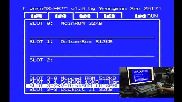 Sharksym's ParaMSX R (Real MSX Hardware Emulator For MSX)