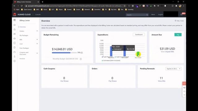 Billing Centre------HUAWEI CLOUD Demo Series смотреть онлайн