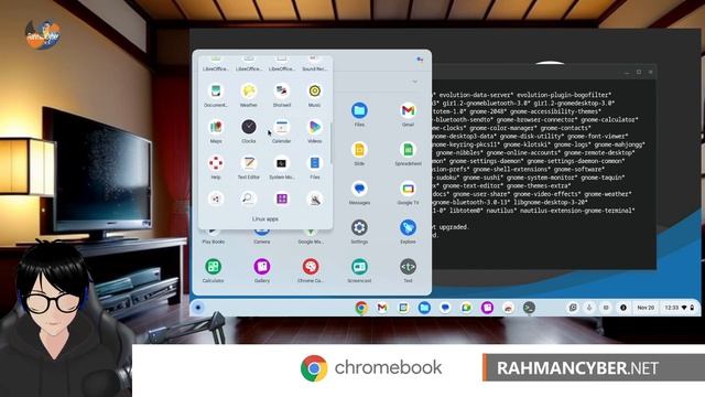 Fungsi PURGE dengan Selector Command Terminal Linux Debian 12 Chromebook смотреть онлайн