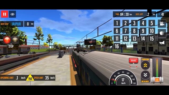 Ahemdabad To Jaipur Junction | Indian Train Simulater 2023 | [ Mobile Android] Gameplay смотреть онлайн
