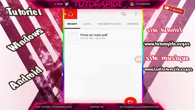 Comment lire un fichier PDF sur Android avec Adobe Acrobat Reader? Tuto en Français! смотреть онлайн
