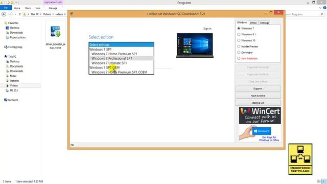 Microsoft Windows ISO Download Tool Walk through | Tutorial in English смотреть онлайн