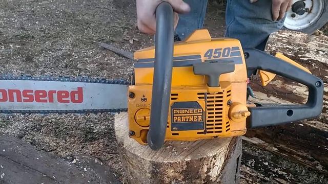 Pioneer Partner 450 chainsaw for sale смотреть онлайн