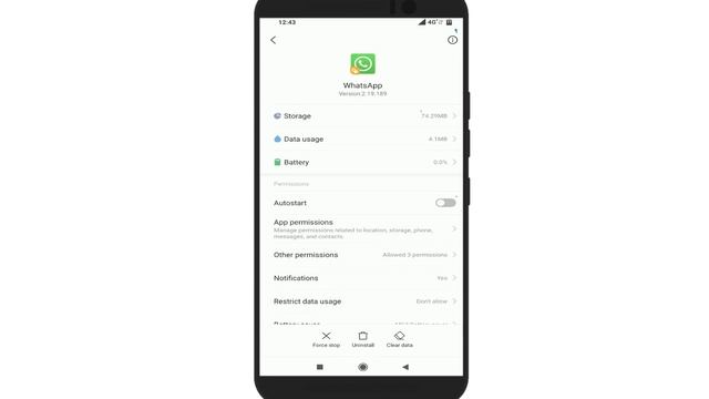Whatsapp message nahi aa ja raha hai | whatsapp message is not sending coming How to fix смотреть онлайн