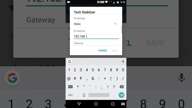 How to set static ip for WiFi in Android смотреть онлайн