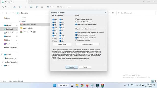 Como descargar y instalar WinRar para Windows 11 смотреть онлайн
