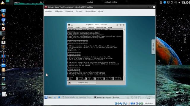 Instalando e Configurando o FireWall PortSentry no Debian смотреть онлайн