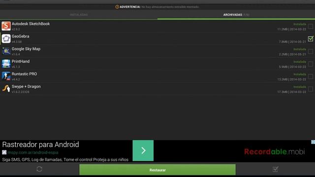 Restaurar apk desde app backup restore смотреть онлайн
