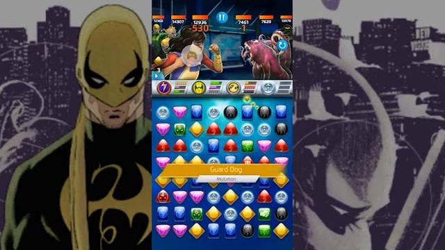 Marvel Puzzle Quest - 3 Star Iron Fist - That Dude Who Hangs Around With Luke Cage смотреть онлайн