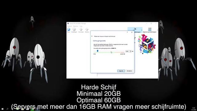 Virtuele machine aanmaken voor Windows Server 2016 in VIRTUALBOX смотреть онлайн