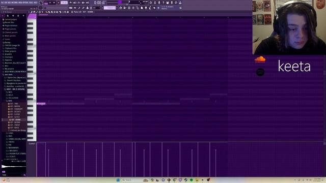 keeta makes 2 beats using loops! смотреть онлайн