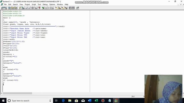 MEMBUAT PROGRAM INPUT NILAI KELULUSAN!!!! MENGGUNAKAN APLIKASI BORLAND C++ смотреть онлайн