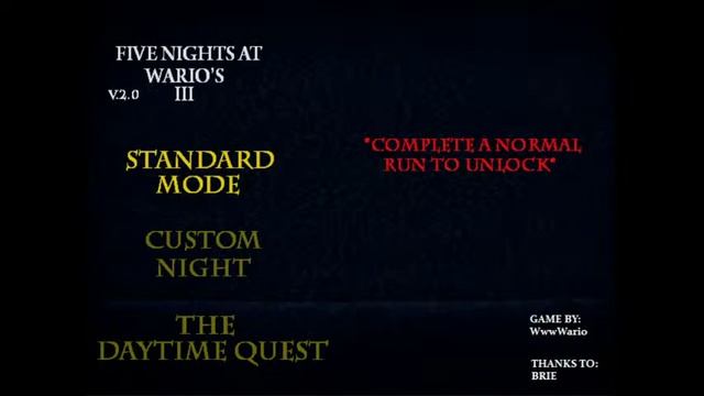 Five Nights at Wario's 3 Update LIVE (Hard Mode Nights 1-3 Completed) смотреть онлайн