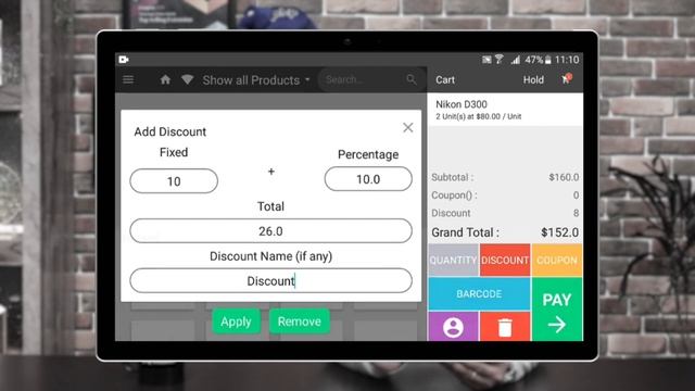 OpenCart Point Of Sale Flutter App - Android Overview