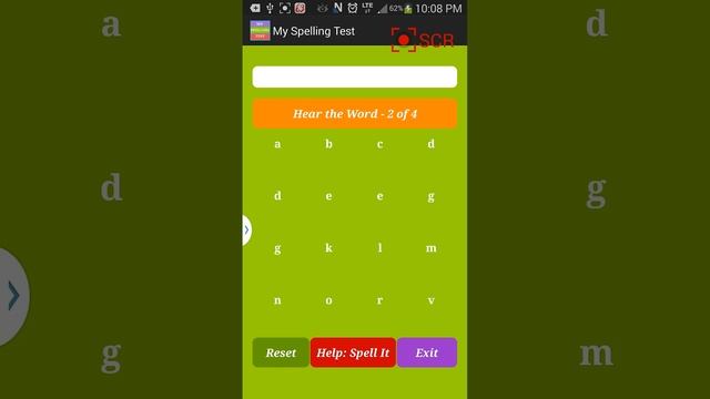 My Spelling Test - Android App for your Weekly Spelling Test - Spelling Bee Genius смотреть онлайн