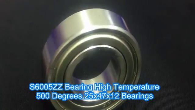 S6005ZZ Bearing High Temperature 500 Degrees 25x47x12 Bearings смотреть онлайн