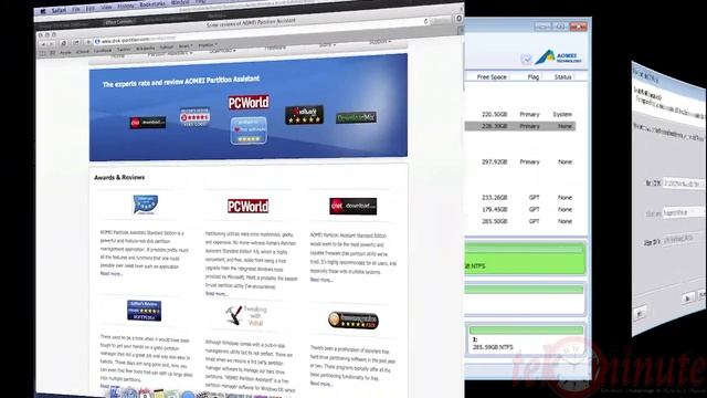 Aomei: Partition Manager Standard and Backupper 1.6 смотреть онлайн