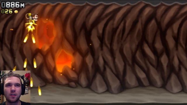 WHAT IN THE WORLD?! JetPack Joyride Let's Play 2 смотреть онлайн