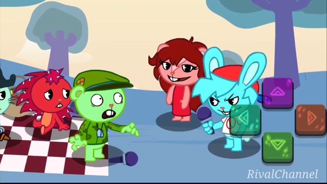FNF Vs Flippy Happy Tree Funkers Android Zip смотреть онлайн