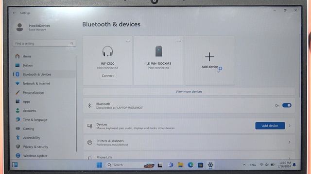 Redmi Buds 5: Connect With PC / Laptop #howtodevices