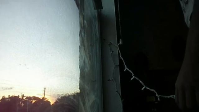 I put Christmas Lights on my Glass Window in my room?? (I streamed on YouTube) смотреть онлайн