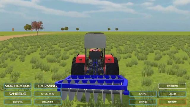 Tractor Simulator 2 Android Gameplay - How To Change Paddy Plow on Tractor indian Driving Sim Games смотреть онлайн