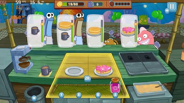 Yuzu EA 1710 | SpongeBob Krusty Cook Off | Switch Emulator HD Gameplay