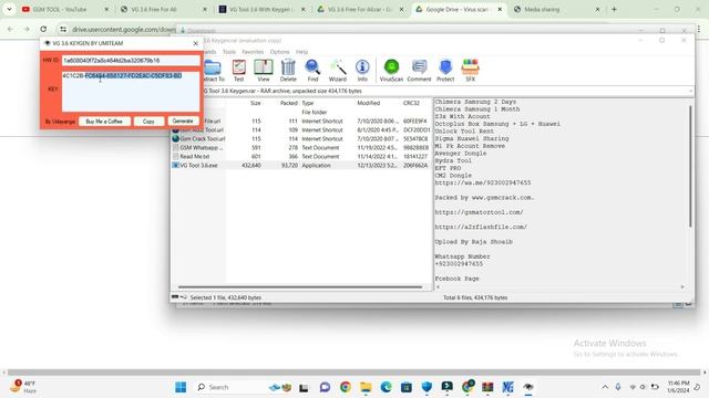 Vg Tool V3.6 | Frp Bypass Google Account Samsung Android 13 14