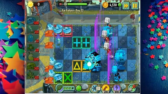 Plants vs. Zombies™ 2: Part-36 Far Future-Day 21, 22, & 23 Gameplay/Walkthrough Android, iOS смотреть онлайн