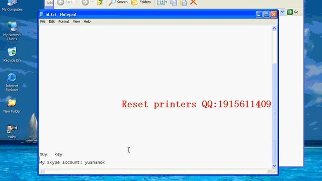 Adjustment Program reset printers RESET VIDEO L1800 HC смотреть онлайн