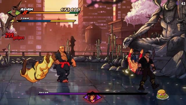 Streets Of Rage 4 - 1.3 Million+ Adam SOR4 Arcade Mania+ V8 (1.343.420)